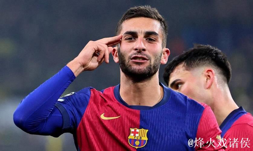 世体：巴萨计划与费兰-托雷斯续约至2030年，球员无意离队